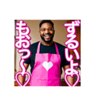 【※あざと可愛い♡ゲイの黒人男性♡】（個別スタンプ：23）