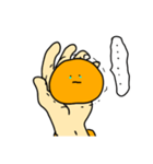 手のひらのおもち～オレンジ餅（個別スタンプ：12）