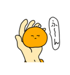 手のひらのおもち～オレンジ餅（個別スタンプ：15）