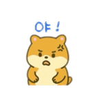 ハムスター韓国語バージョン（個別スタンプ：15）