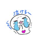 推し活に励むクリオネのピポちゃん！（個別スタンプ：34）