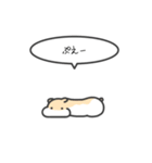 小さいハムスターのゆるいスタンプ14（個別スタンプ：16）