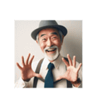 色んなおじいさん（個別スタンプ：22）