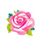 薔薇のお花スタンプ2（個別スタンプ：7）