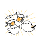 【再販】もふもふシマエナガ 正月（個別スタンプ：31）