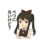 【修正版】地雷系清楚ちゃんの感情 Ver.1（個別スタンプ：8）