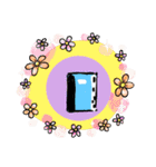 イラストの人のみよじ探し（個別スタンプ：15）