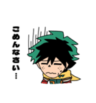 デクくん落書きスタンプ（個別スタンプ：38）