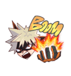 切島くんと爆豪くん（個別スタンプ：2）