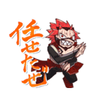 切島くんと爆豪くん（個別スタンプ：6）