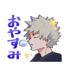 切島くんと爆豪くん（個別スタンプ：10）