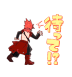 切島くんと爆豪くん（個別スタンプ：19）