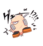 切島くんと爆豪くん（個別スタンプ：21）