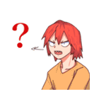 切島くんと爆豪くん（個別スタンプ：24）