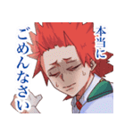 切島くんと爆豪くん（個別スタンプ：31）