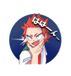切島くんと爆豪くん（個別スタンプ：32）