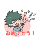 僕がきた！ヒロアカスタンプ〜文字ありver.（個別スタンプ：3）