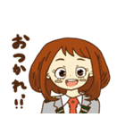 愉快なヒロアカキャラ（個別スタンプ：1）