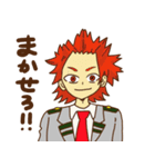 愉快なヒロアカキャラ（個別スタンプ：3）