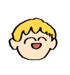 尾白の顔スタンプ（個別スタンプ：1）
