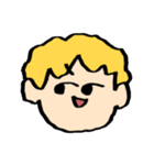 尾白の顔スタンプ（個別スタンプ：2）