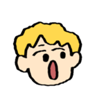 尾白の顔スタンプ（個別スタンプ：5）