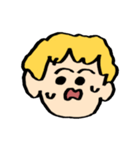 尾白の顔スタンプ（個別スタンプ：6）