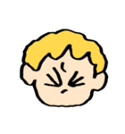 尾白の顔スタンプ（個別スタンプ：7）