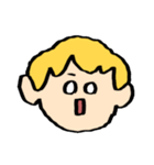 尾白の顔スタンプ（個別スタンプ：12）