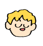 尾白の顔スタンプ（個別スタンプ：26）