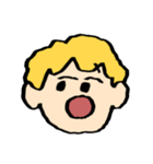 尾白の顔スタンプ（個別スタンプ：29）