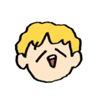 尾白の顔スタンプ（個別スタンプ：31）
