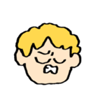 尾白の顔スタンプ（個別スタンプ：32）