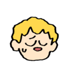 尾白の顔スタンプ（個別スタンプ：33）