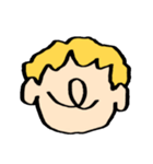 尾白の顔スタンプ（個別スタンプ：36）