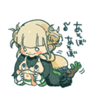 ヒロアカとがちゃん詰合せ（個別スタンプ：3）