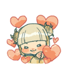 ヒロアカとがちゃん詰合せ（個別スタンプ：7）