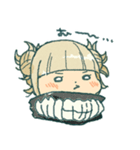 ヒロアカとがちゃん詰合せ（個別スタンプ：13）