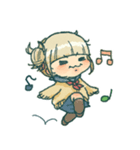 ヒロアカとがちゃん詰合せ（個別スタンプ：19）
