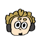 ホークスの顔スタンプ（個別スタンプ：3）