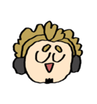 ホークスの顔スタンプ（個別スタンプ：4）