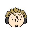 ホークスの顔スタンプ（個別スタンプ：13）