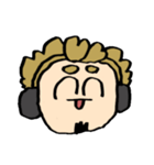 ホークスの顔スタンプ（個別スタンプ：30）