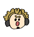 ホークスの顔スタンプ（個別スタンプ：40）