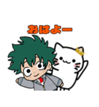 王族の猫：ヒロアカコラボ（個別スタンプ：1）