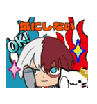 王族の猫：ヒロアカコラボ（個別スタンプ：8）