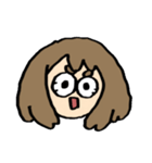 お茶子の顔スタンプ（個別スタンプ：10）