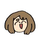お茶子の顔スタンプ（個別スタンプ：11）