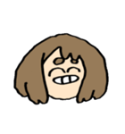 お茶子の顔スタンプ（個別スタンプ：16）