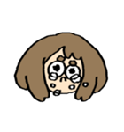 お茶子の顔スタンプ（個別スタンプ：19）